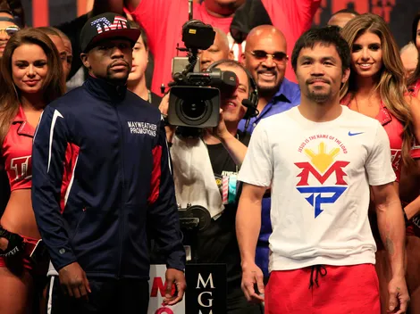 La razón que puede cancelar la revancha entre Mayweather y Pacquiao