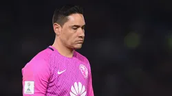 Muñoz atajando para América.