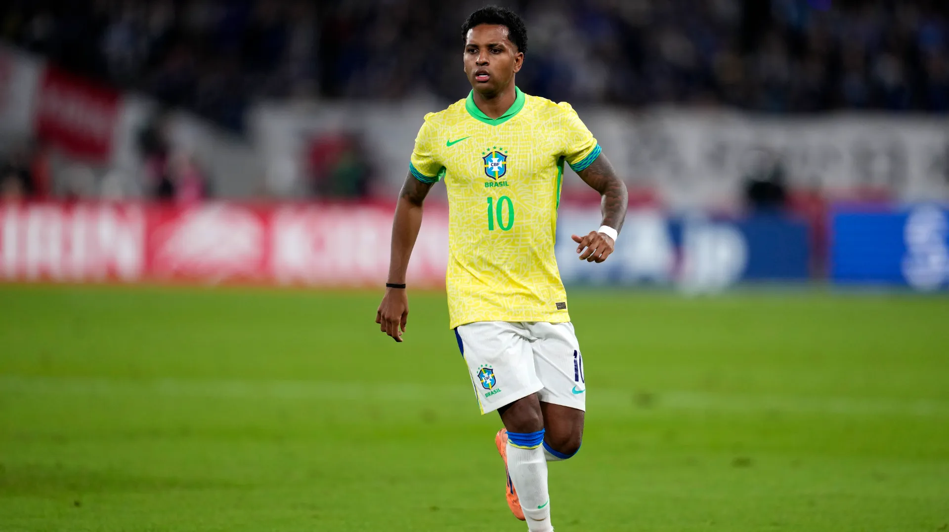 Rodrygo se lesionó de dura manera en su mejor momento. (GETTY IMAGES)