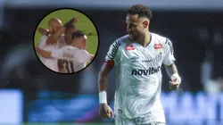 Neymar se luce en su suelo sagrado.