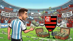Flamengo está tras los pasos de un futbolista campeón del mundo con Argentina en Qatar 2022