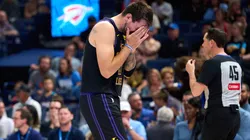 Luka Doncic se lesionó con Los Angeles Lakers