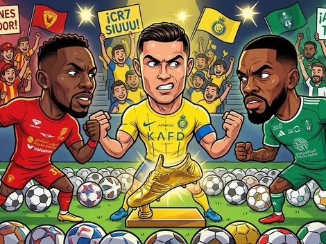 Mientras Cristiano Ronaldo lleva 23 goles en Arabia Saudita, estos tienen Ivan Toney y Julián Quiñones