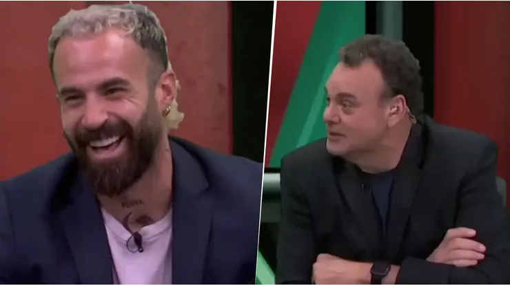 Marc Crosas y David Faitelson se encaran en plena transmisión
