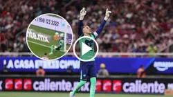 Keylor Navas se luce con atajada imposible.