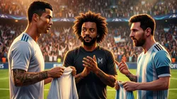 Marcelo eligió entre CR7 y Messi.