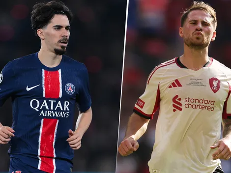 Las alineaciones de PSG vs. Liverpool por la UEFA Champions League 2025-26