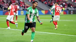 Cucho Hernández protagonizó un momento particular con un compañero de equipo.