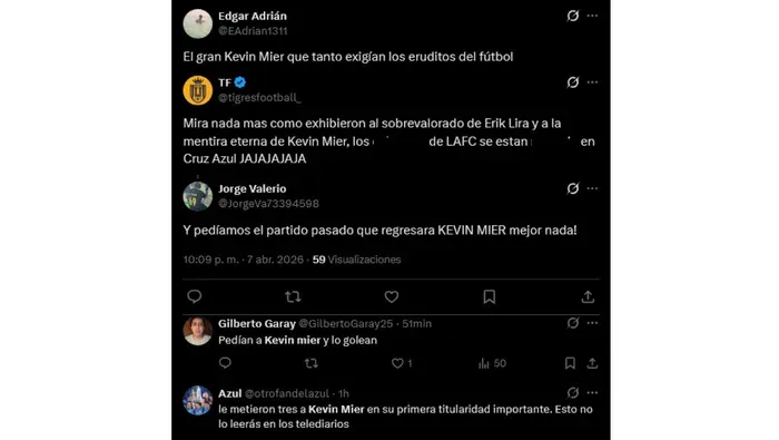 Kevin Mier fue criticado de dura manera por los aficionados. (Récord)