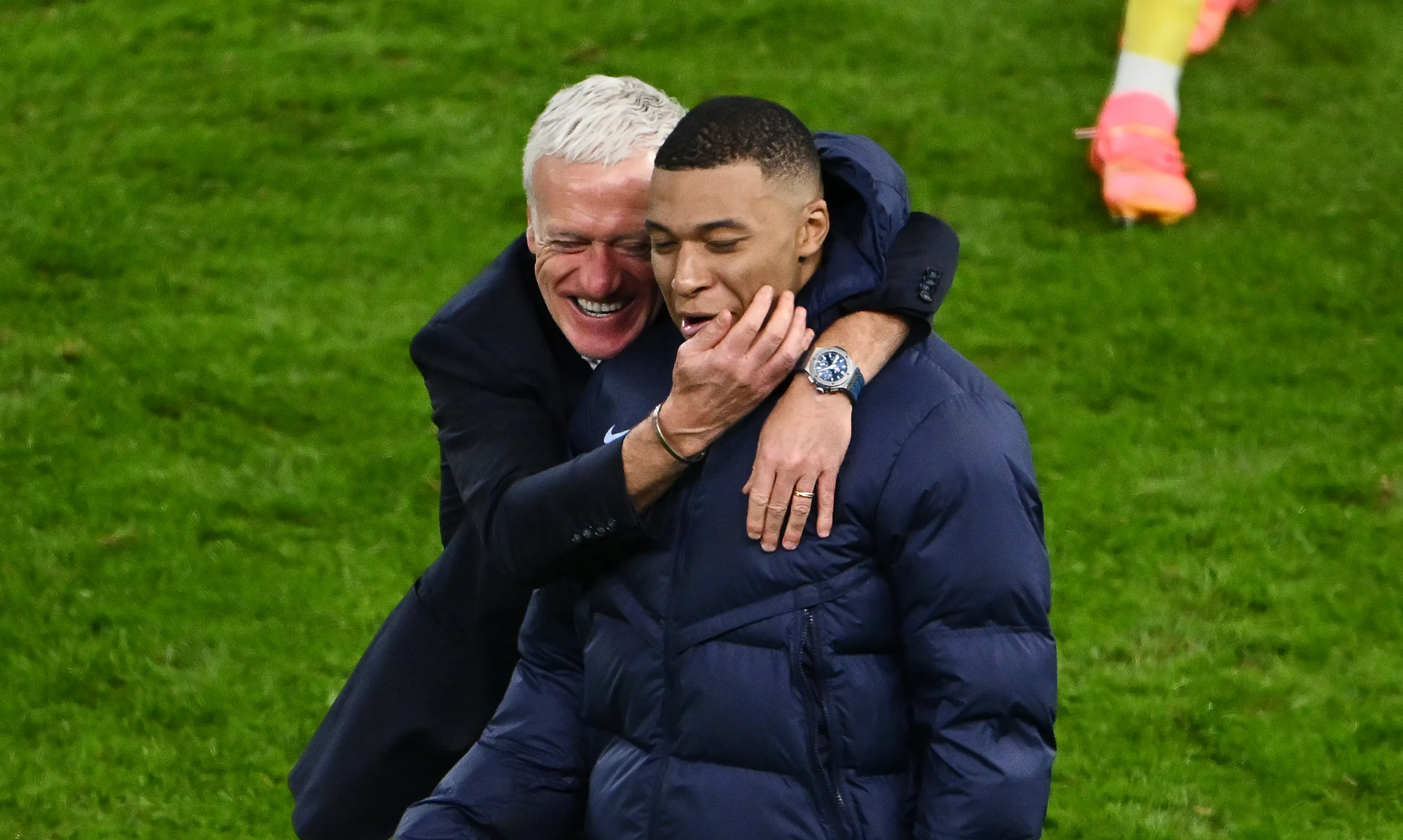 Didier Deschamps con Kylian Mbappé (Getty Images)
