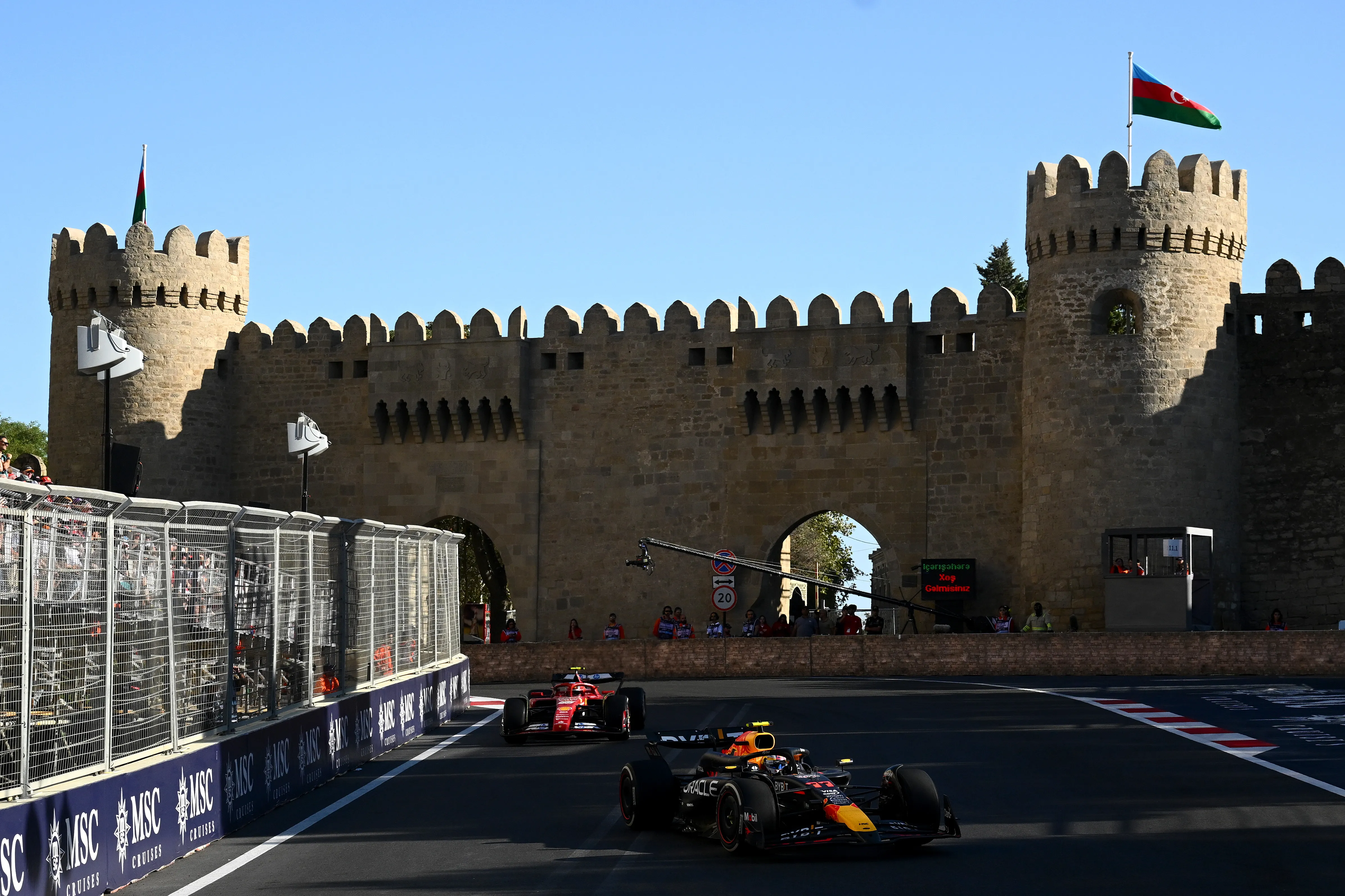 Baku, en duda para la temporada 2026 de la Fórmula 1 (Getty Images)