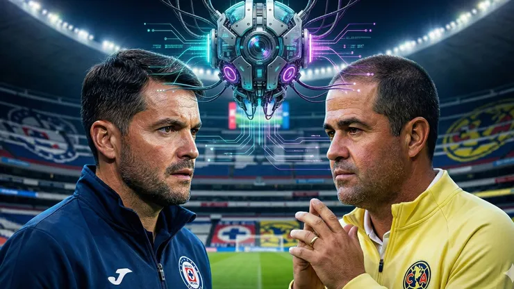 América y Cruz Azul se enfrentan en el Azteca