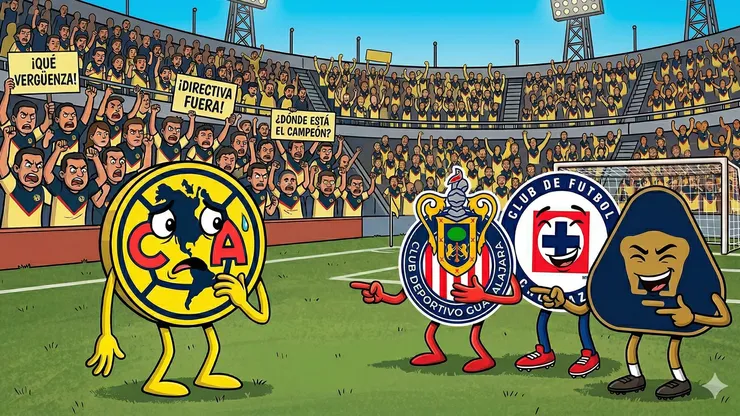América está en claro riesgo de repetir una racha negativa que no ocurría desde hacía 15 años