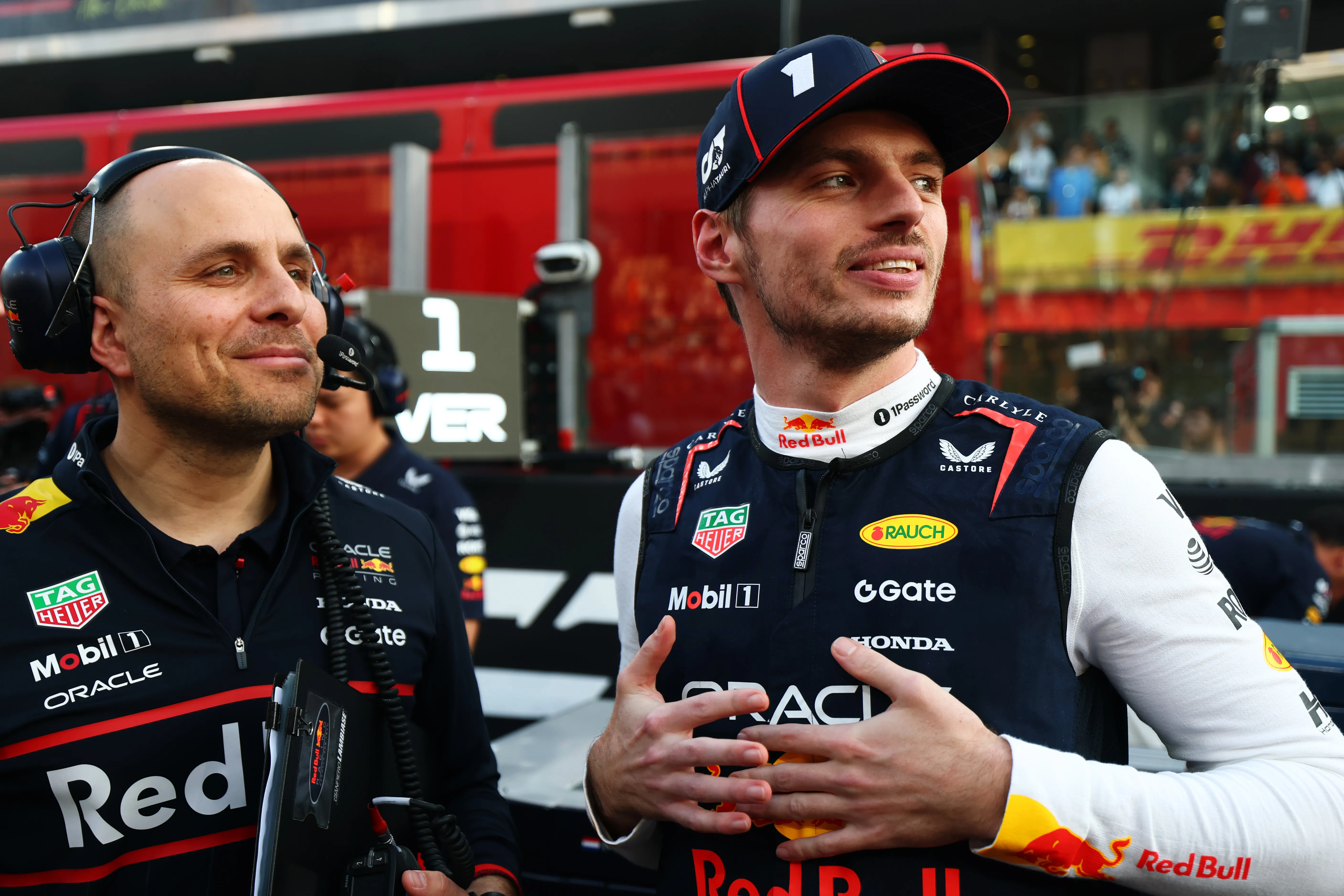 Lambiase y Verstappen seguirán juntos en Red Bull toda la temporada (GETTY IMAGES)