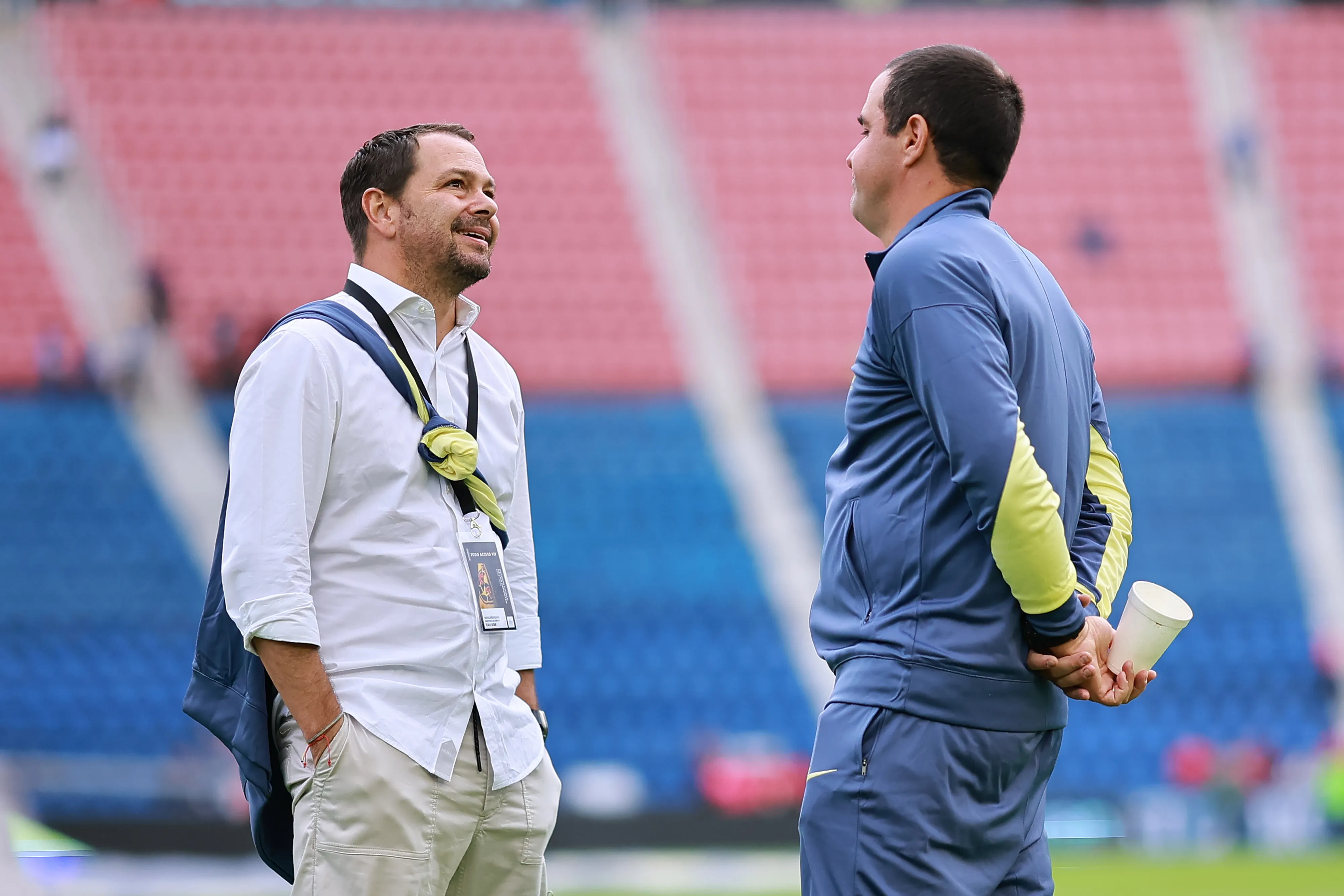 Santiago Baños y André Jardine (Getty Images)