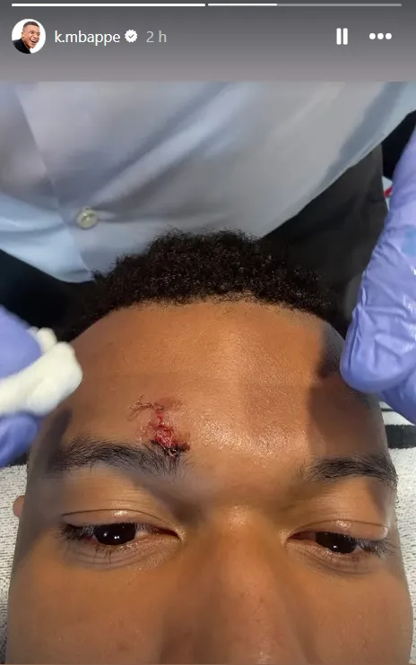 Captura del Instagram de Kylian Mbappé (@k.mbappe)