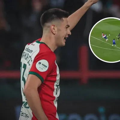 Tercer partido seguido anotando: Así fue el gol de César Montes con Lokomotiv