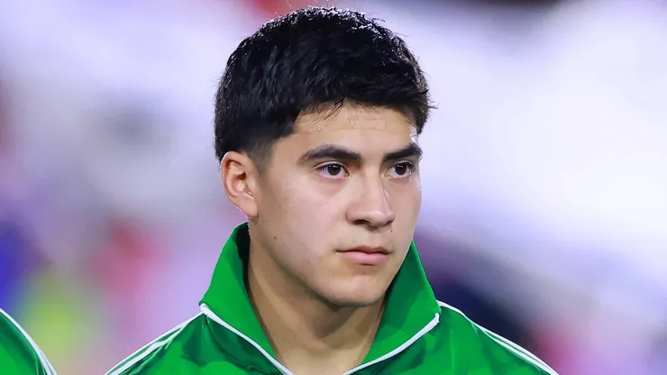 Obed Vargas con la Selección Mexicana