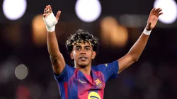 Lamine Yamal vs. la plantilla de Atlético Madrid.