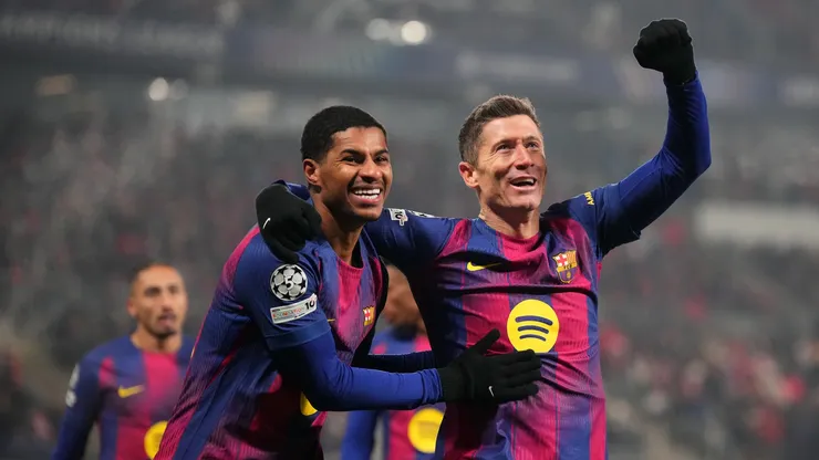 Rashford y Lewandowski no juegan ante Atleti.