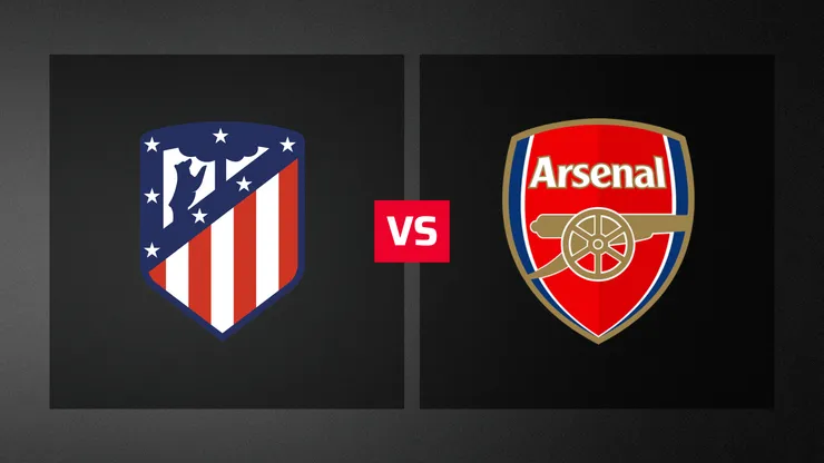 Fechas, horarios y transmisión del Atlético de Madrid vs Arsenal