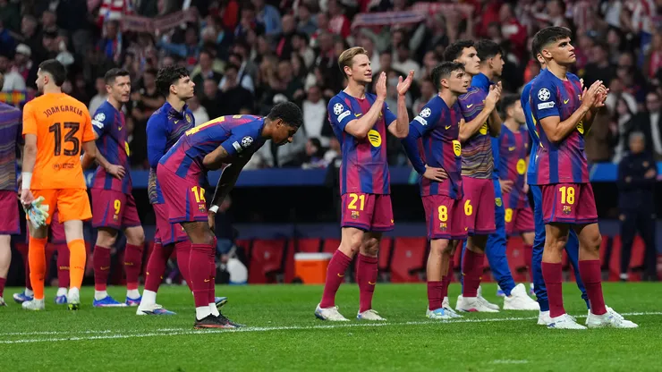 Barcelona saluda al público culé tras quedar eliminado en Champions League