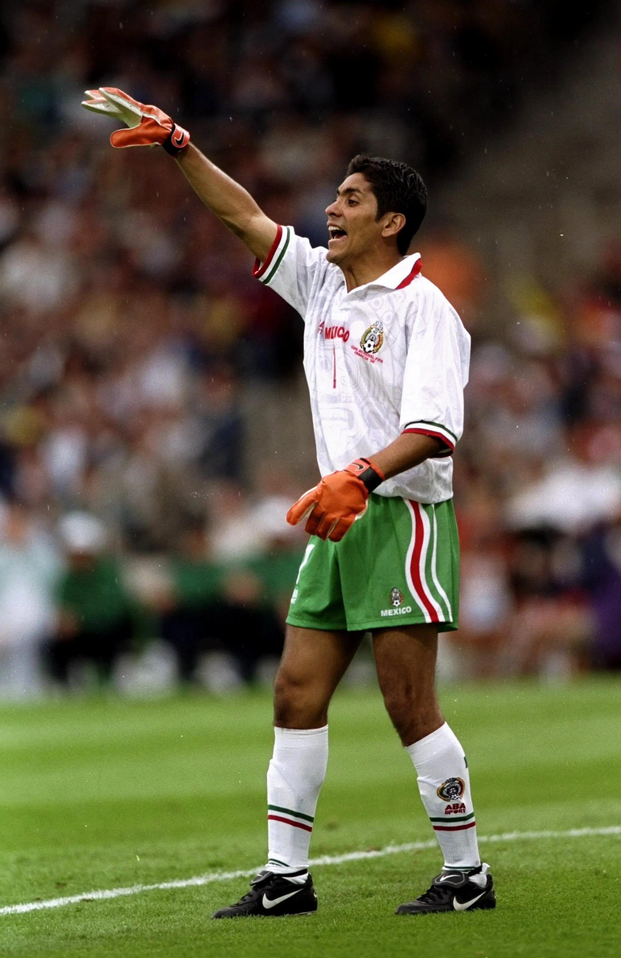 Jorge Campos en el Mundial 1998 (Getty Images)