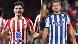 Julián Álvarez y Mikel Oyarzabal, dos figuras de la Copa del Rey