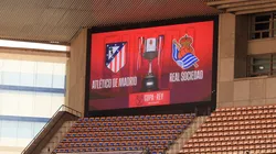 Pantalla de la final de la Copa del Rey 2025-26