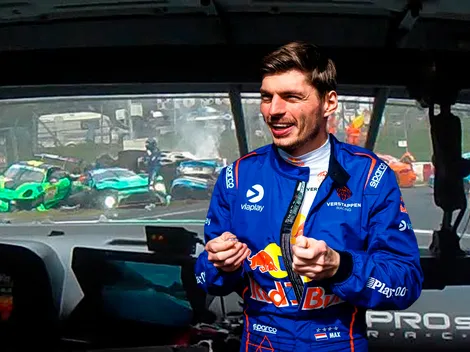 Accidente múltiple obliga a suspender la carrera de Max Verstappen en Nürburgring