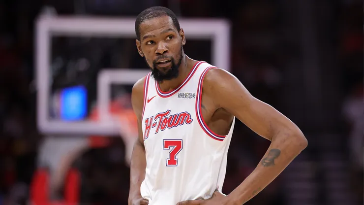 Kevin Durant no será parte del duelo de Houston Rockets ante Los Angeles Lakers por la NBA
