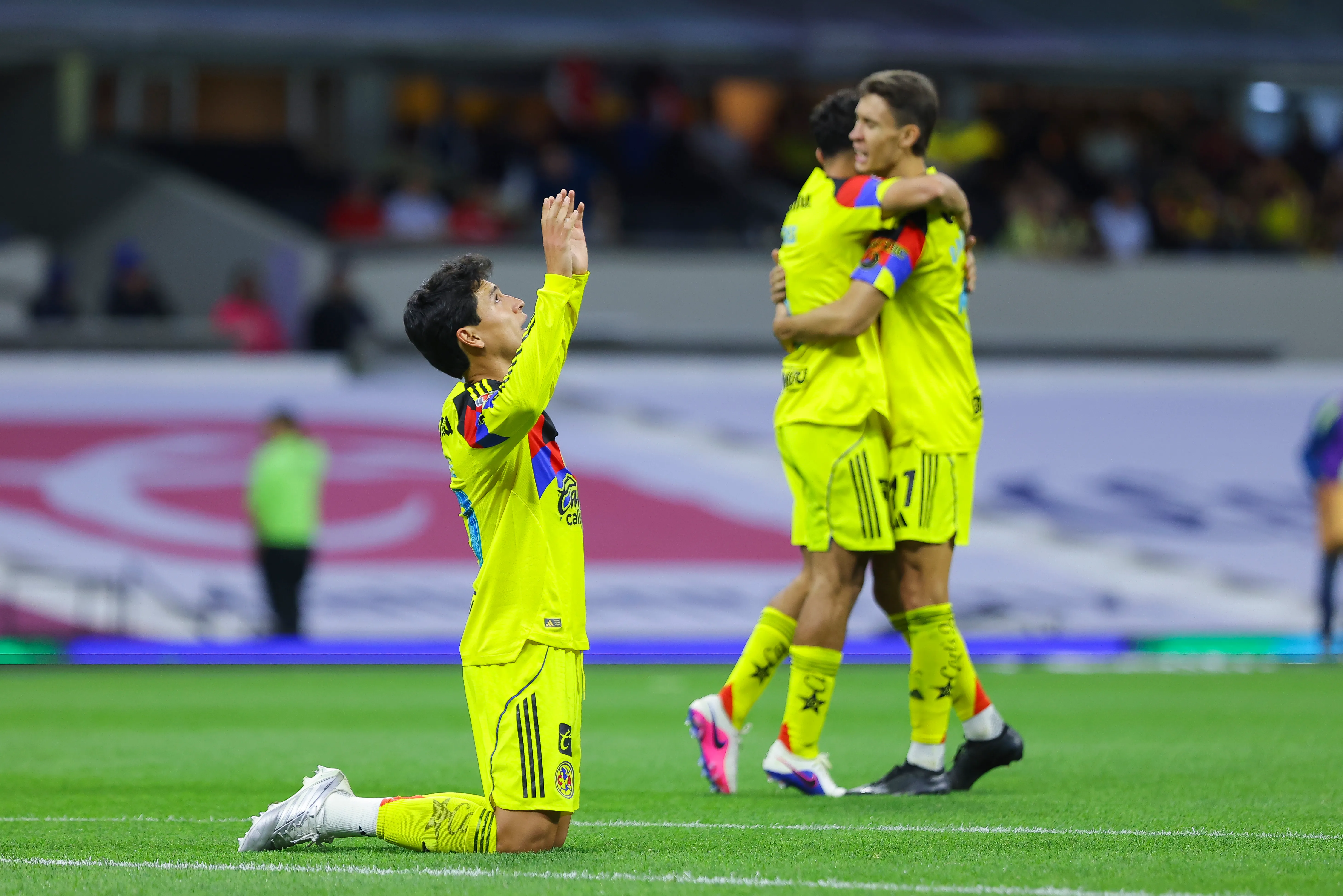 América le ganó a Toluca en el Estadio Azteca (Getty Images)