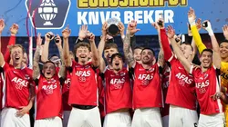 El AZ Alkmaar se consagró campeón de la Copa de Países Bajos con Mateo Chávez en su plantilla