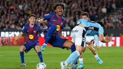 Lamine Yamal sufrió una dura lesión en Barcelona.