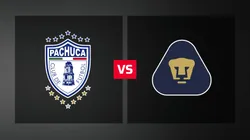 Pachuca y Pumas se enfrentan por la Liga MX