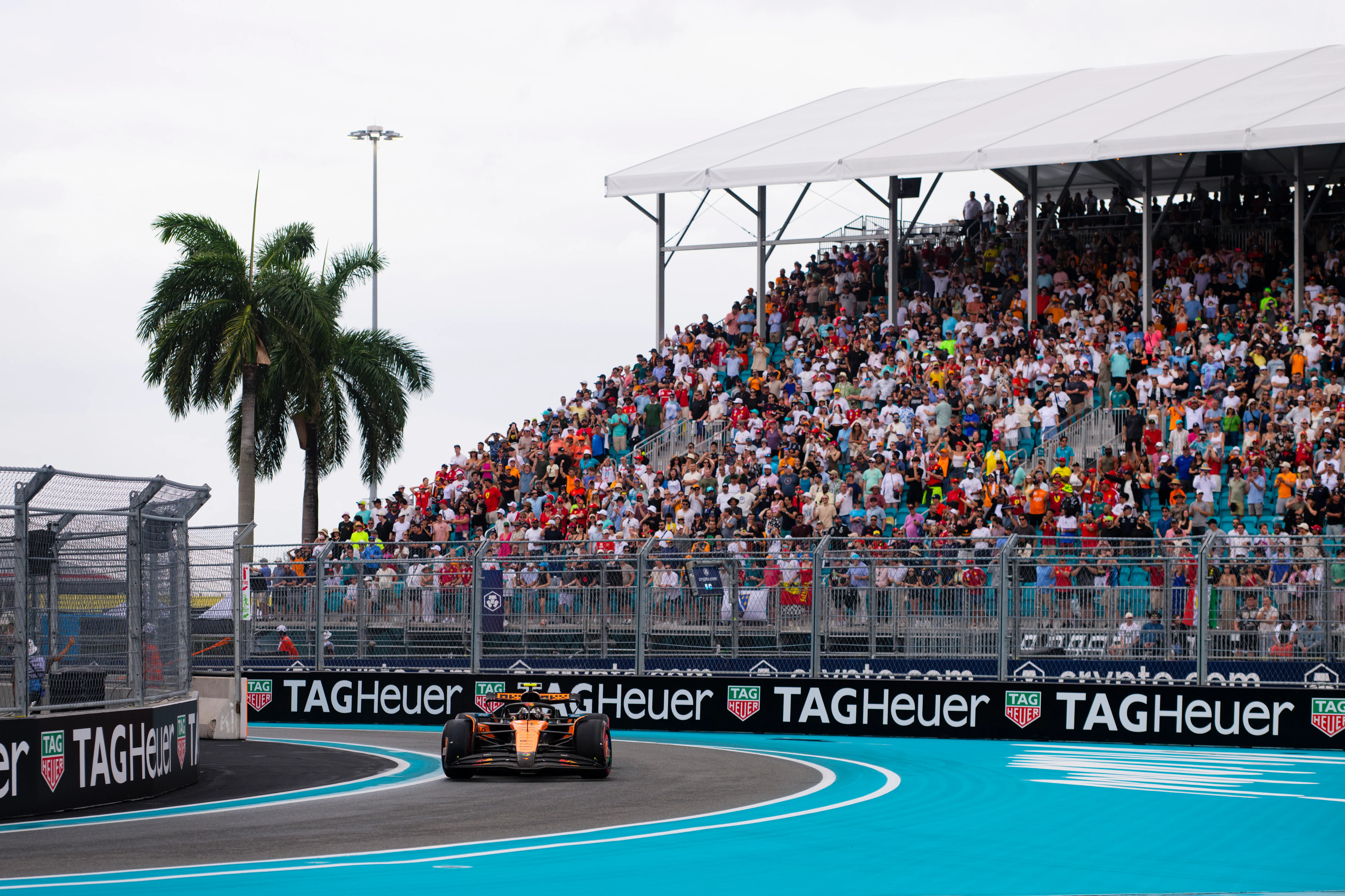 El Miami International Autodrome se prepara para recibir una nueva edición del GP de Miami (Getty Images)