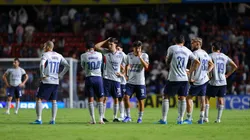 Los jugadores de Cruz Azul buscaron impedir la salida de Nicolás Larcamón