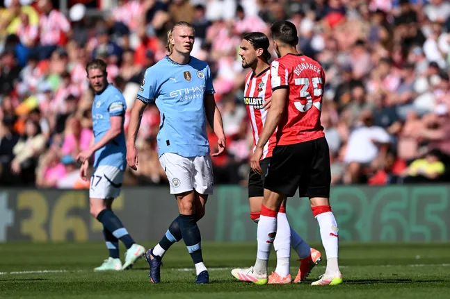 Manchester City y Southampton, cara a cara en Wembley [Foto: Getty]