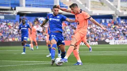 Robert Lewandowski remata en el partido contra Getafe