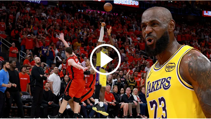LeBron James se lució en el triunfo de Lakers