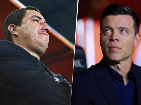 Bronca entre Efraín Juárez y Estaban Solari