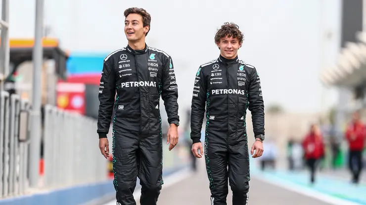 George Russell y Kimi Antonelli lucirán nuevos trajes en Miami