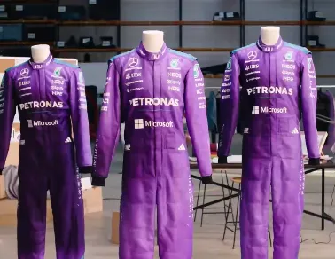 Captura del video de @MercedesAMGF1