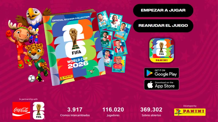 El álbum virtual del Mundial 2026 ya está disponible
