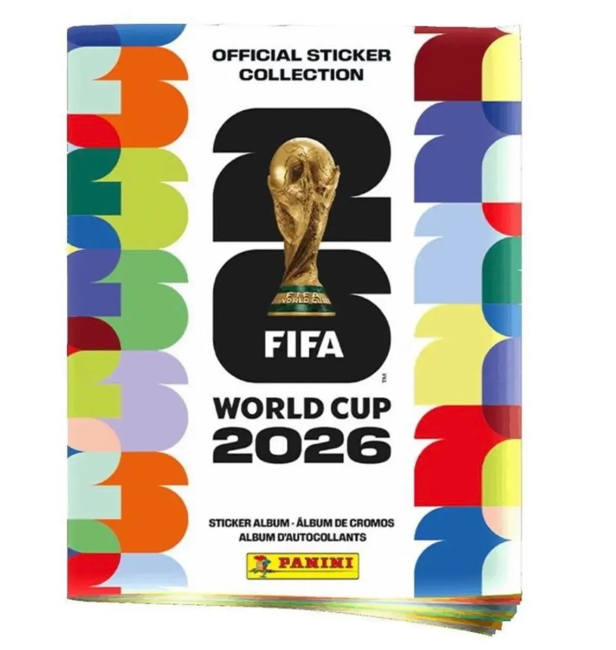 La tapa del álbum físico del Mundial