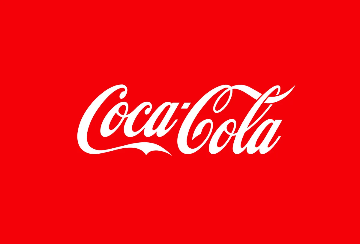 El logo de Coca-Cola