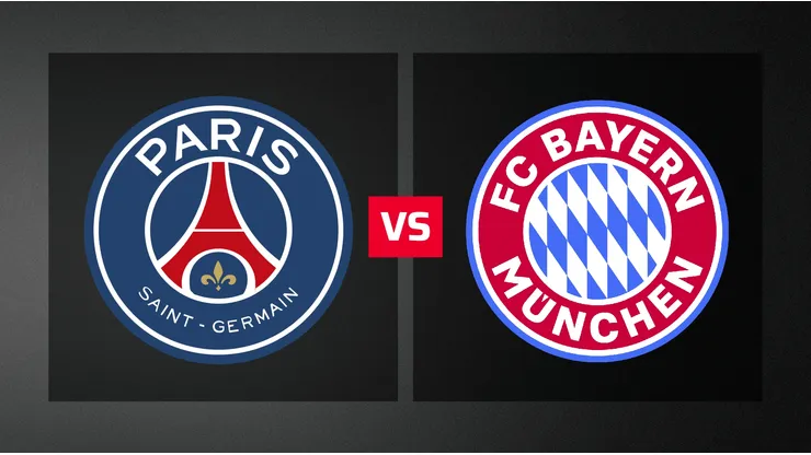 PSG vs. Bayern Múnich por la Champions League.