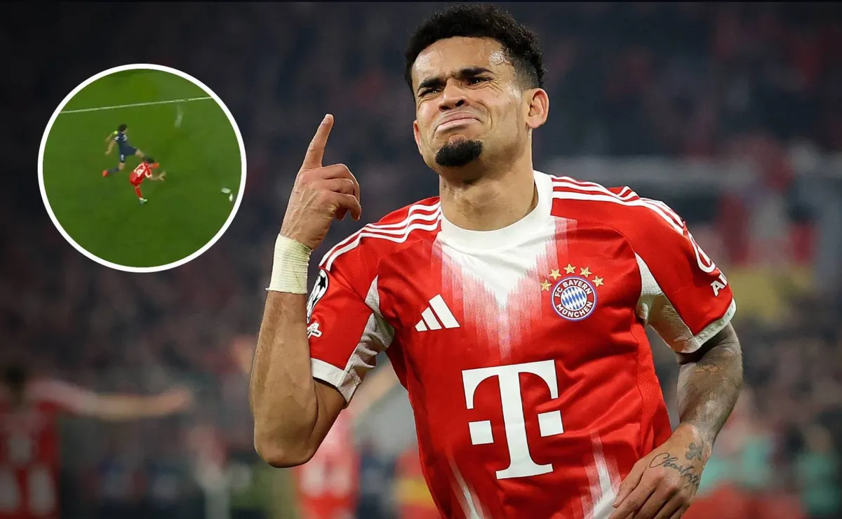 El golazo de Luis Díaz con Bayern ante PSG por la Champions League