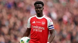 Bukayo Saka se perderá la ida de las semifinales de Champions League.