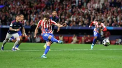 Julián Álvarez anota el gol del empate ante Arsenal